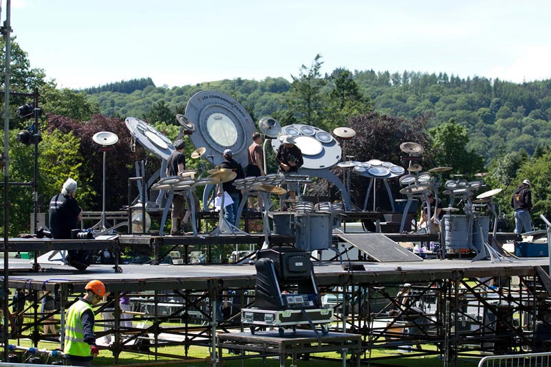Les Commandos Percu @ Bowness-on-Windermere, Lake District © Gordon Shoosmith